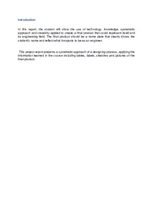 Complete Process of Creation Report