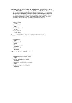 Differentiation, Cost Leadership, and Integration Part 2