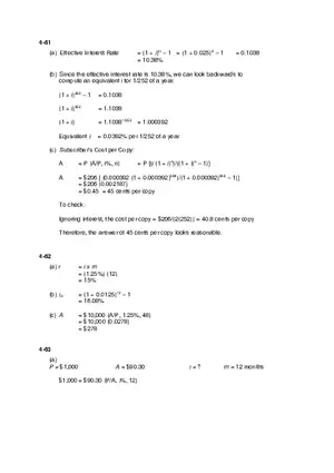Engineering Economic Analysis Solutions Part 4