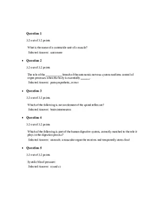 Principles of Biology Quiz 5