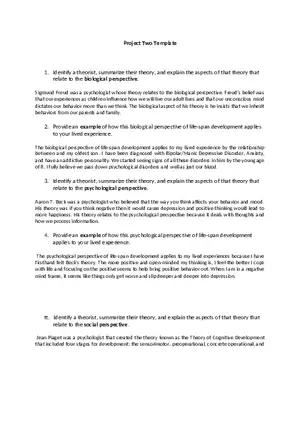 Project Two Template
