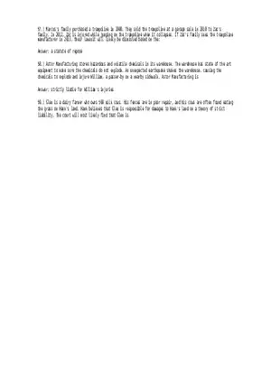 Legal Environment of Business 57-105 Answers