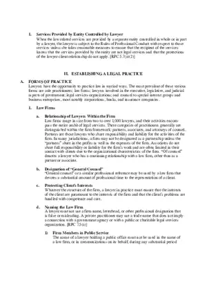 Professional Responsibility Guide Part 2