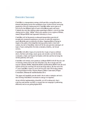 Cholo Bike - Marketing Plan