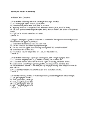 Telescopes - Portals of Discovery