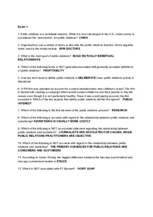 Public Relations is a Worldwide Industry