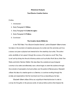 The Creative Genie Within Us