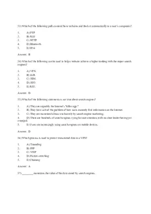 Telecommunications, the Internet, and Wireless Technology 2