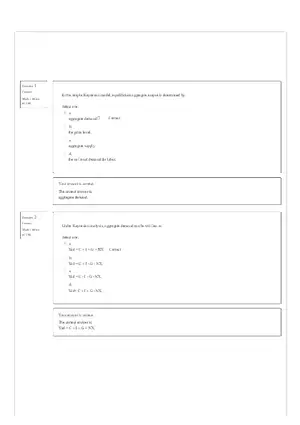 Macroeconomic Analysis Activity 1 Assessment