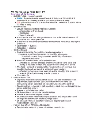 ATI Pharmacology Made Easy