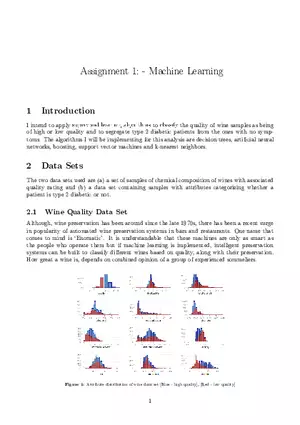 Assignment 1 Machine Learning