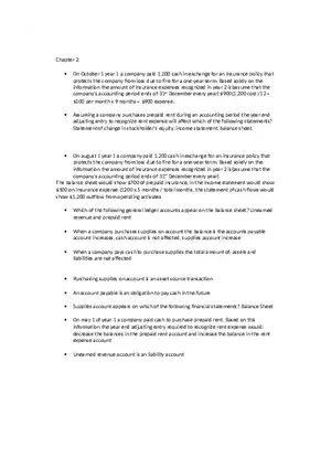 Insurance Expense Recognition for Prepaid Policy