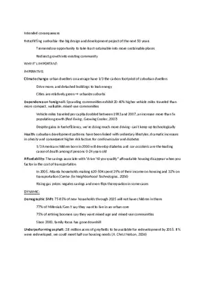 Retrofitting Suburbia Notes