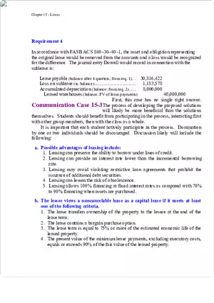 Accounting for Leases Part 13