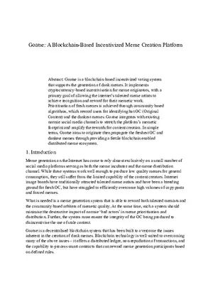 A Blockchain-Based Incentivized Meme Creation Platform