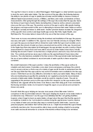 Waterlogged App Review