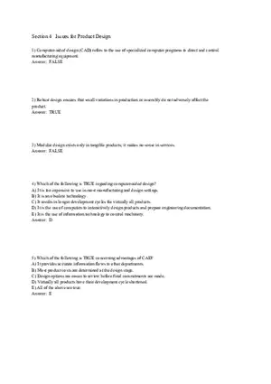 Chapter 6 of Technology and Operation Management