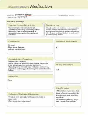 Guaifenesin - Ati Med Temp