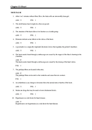 Chapter 13 Heart Answer Key