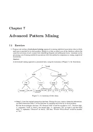 Solution Manual for Data Mining Chapter 7