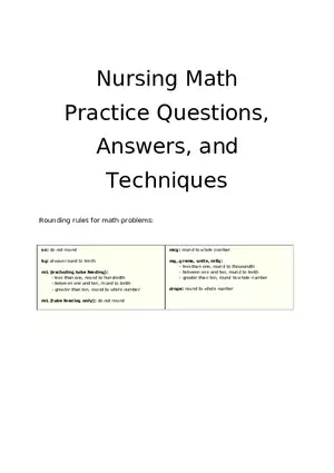 Metric Conversions Using ProCalc (Type 1-3 Calculator Method)
