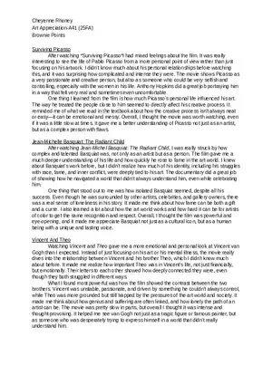 Brownie Points - Surviving Picasso