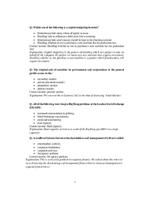 Practice MCQs - Explanations