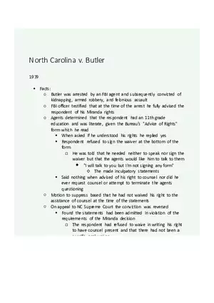 North Carolina v. Butler