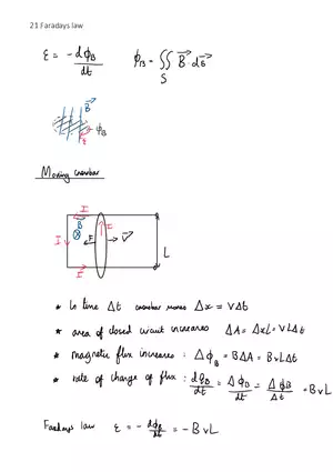 Faradays Law - Homework Solutions