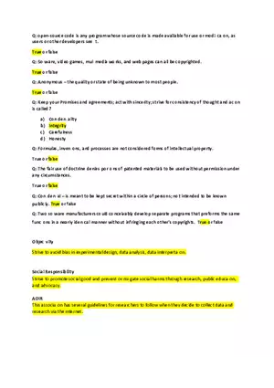 Computing Ethics and Society Answer Key 2