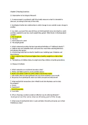 Chapter 2 Approaches to Sociological Research