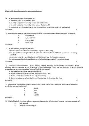 Introduction to Accounting and Business Ch 1 Part 2
