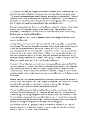 Basic Accounting Learning Journal