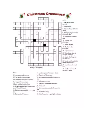 Christmas Crossword