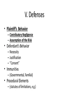 What is a Tort (Lecture) Part 8