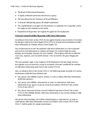 Child Abuse - A Guide for Mandatory Reporters Part 6