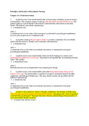 Crisis Intervention Part 1