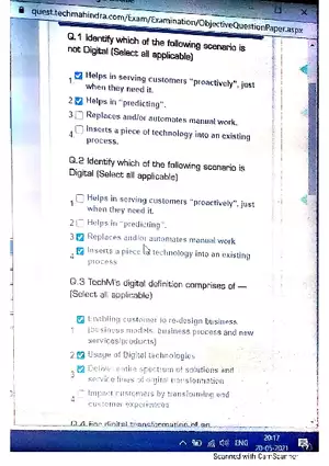 Digital Training on Latest Technologies