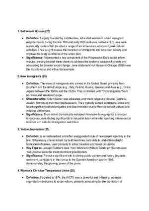 New Immigrants in Progressive Era America