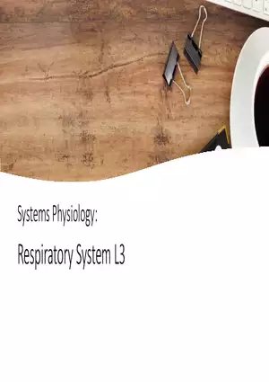 Respiratory System L3