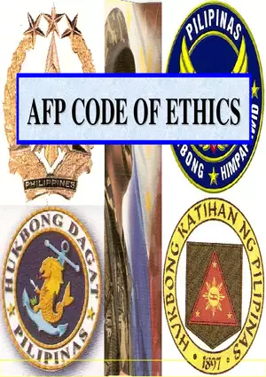 AFP Code of Ethics Lecture 1