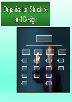 Organization Structure and Design Lecture