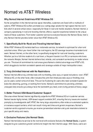 Nomad vs AT&T Wireless