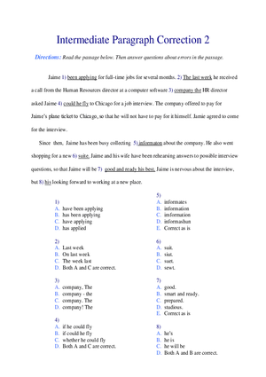 Intermediate Paragraph Correction 2