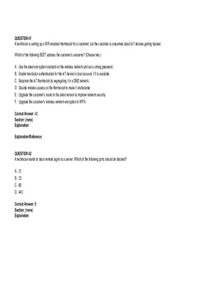 Secure Wireless Network Configuration Simulation Part 4