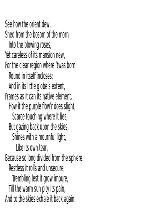 A Metaphysical Reflection on Transience and Origin