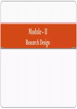 Module 2 Research Design