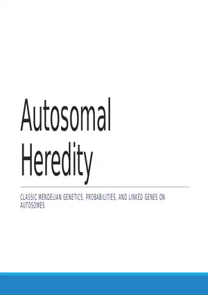 Summary of Aneuploidies Part 4