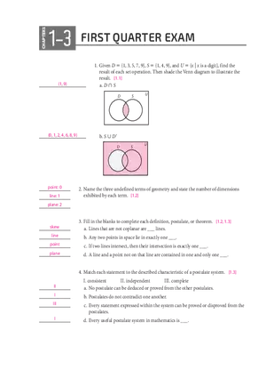 Set Operations and Venn Diagram Interpretation