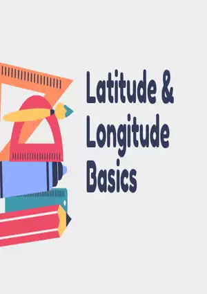 Latitude and Longitude Basics